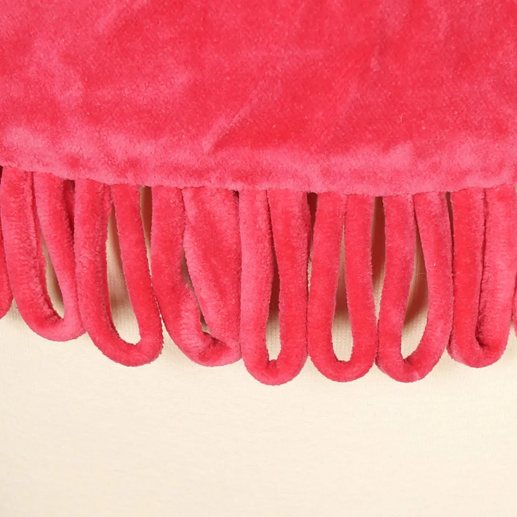 1960s Pink Velvet Loop Top