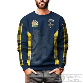 Barclay Dress Modern Tartan Sweater with Family Crest and Lion Rampant Vibes Sport Style