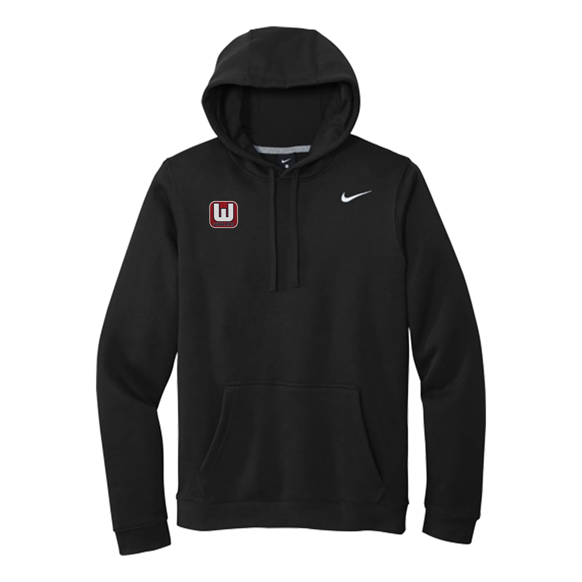 CT Whalers Tier 1 Nike Club Fleece Pullover Hoodie