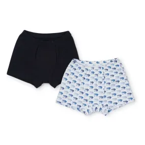 Fly Fishing & Navy Underwear Set Lila & Hayes