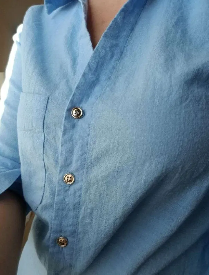 Formal Women's Roll Up Sleeve Button Up Shirt