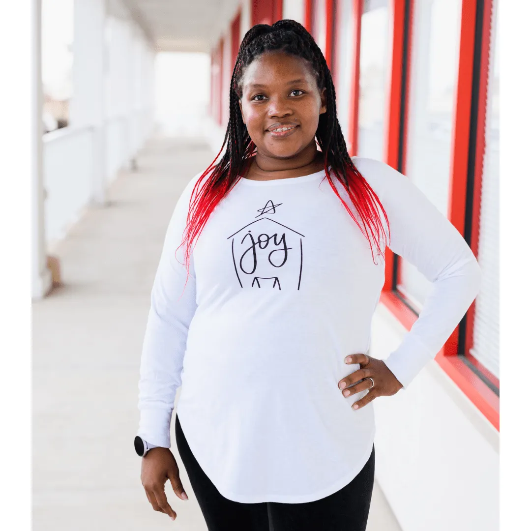 Joy Nativity Tunic Tee