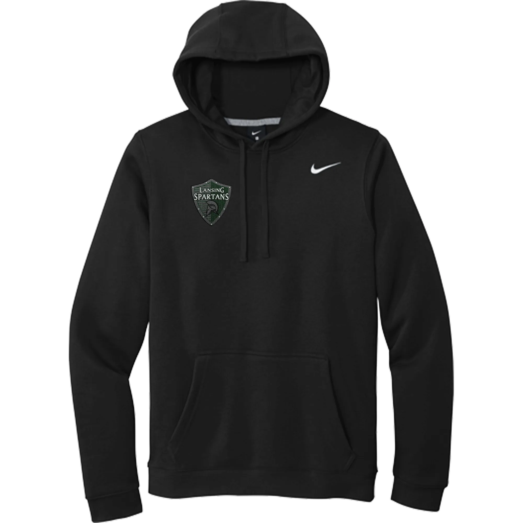 Lansing Spartans Nike Club Fleece Pullover Hoodie