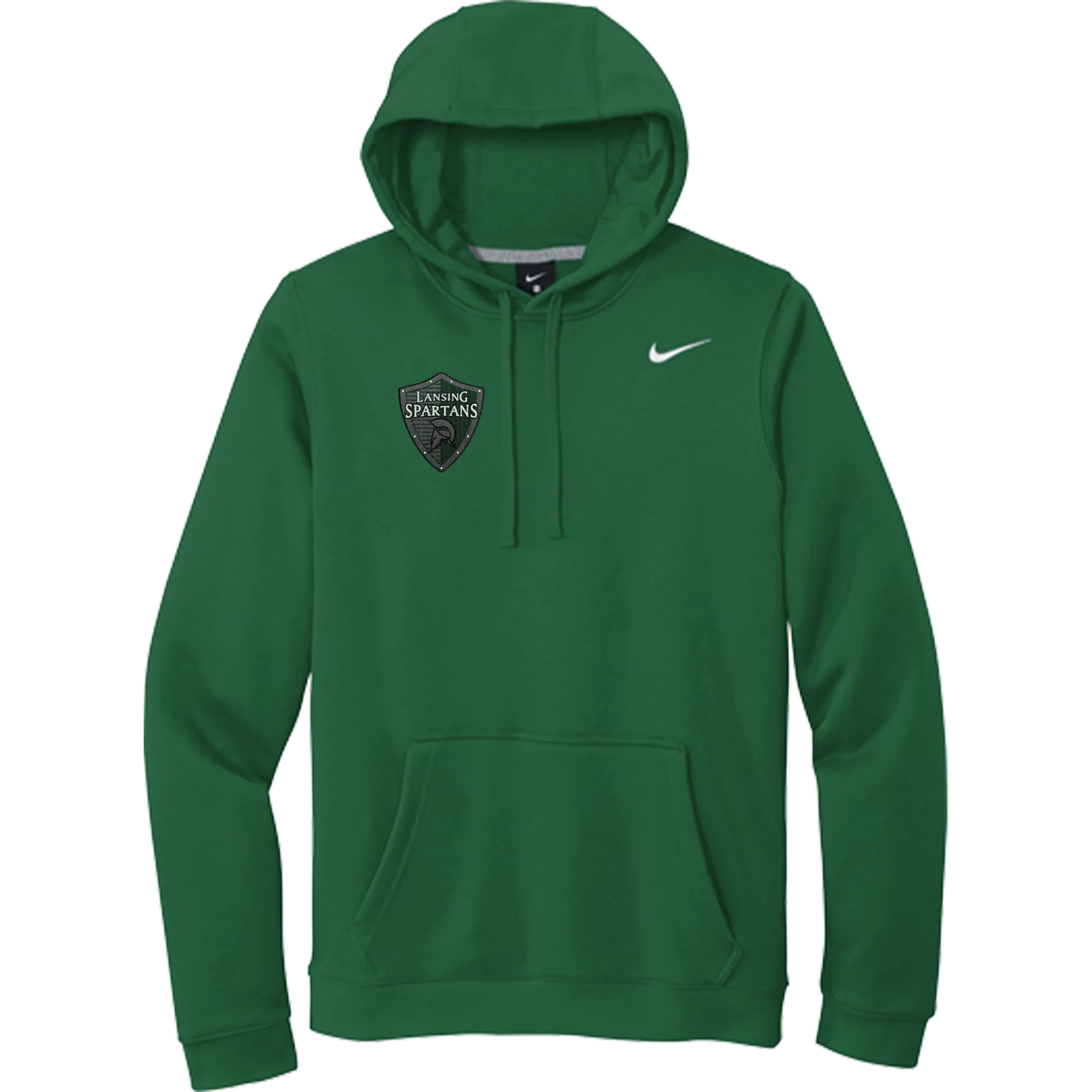Lansing Spartans Nike Club Fleece Pullover Hoodie