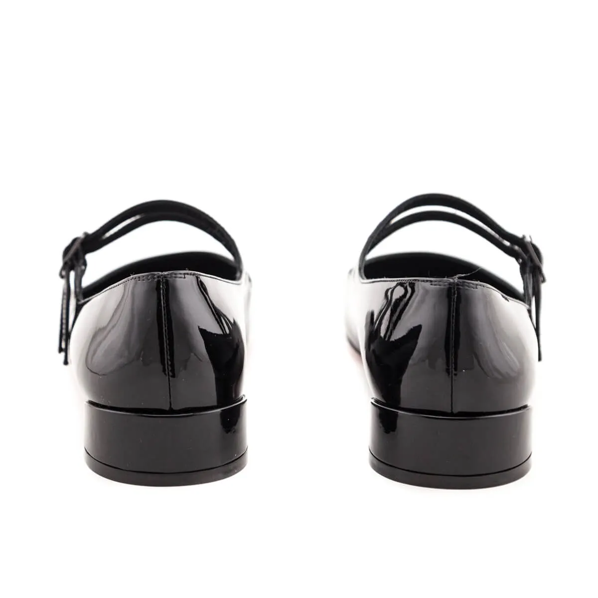Louboutin Black Patent Sweet Jane Flat Size US 6 | IT 36