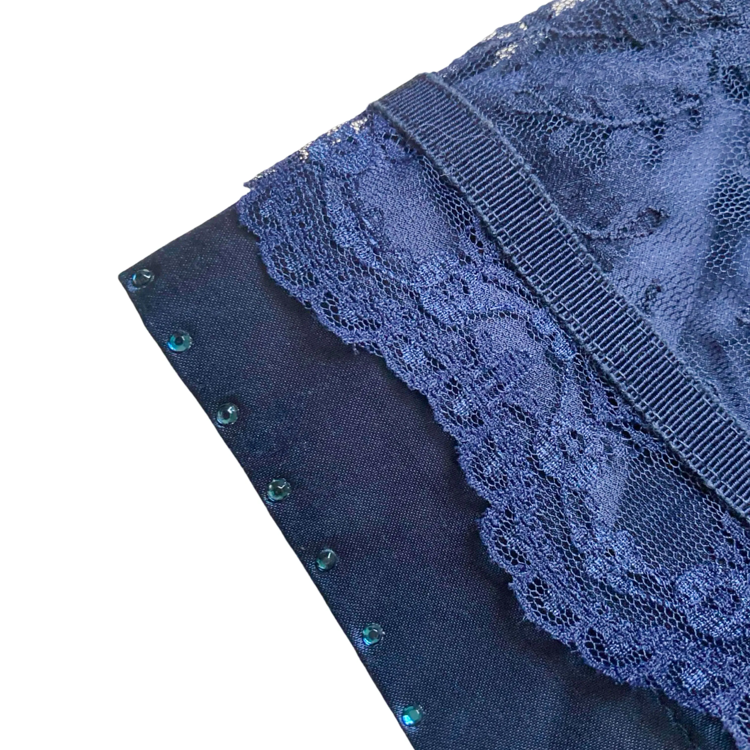 Moschino 90's lace pencil skirt