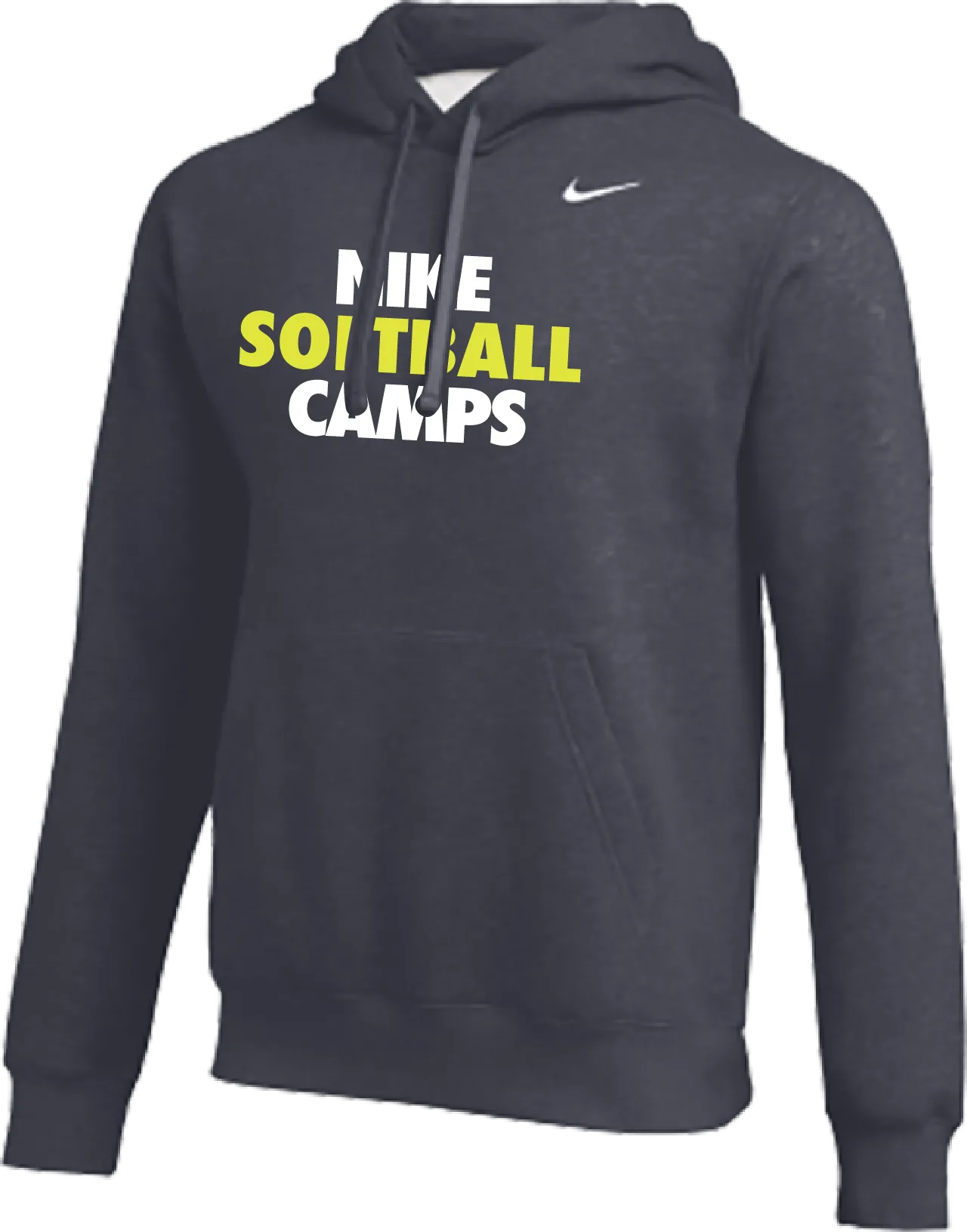 Nike Softball Camps Club Fleece Pullover Hoodie - Anthracite