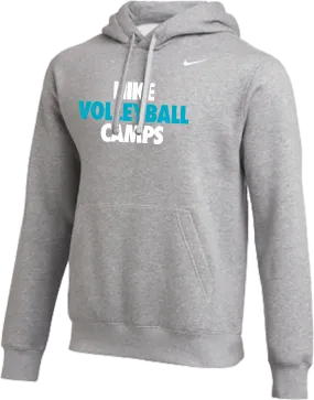 Nike Volleyball Camps Club Fleece Pullover Hoodie  - Heather Grey