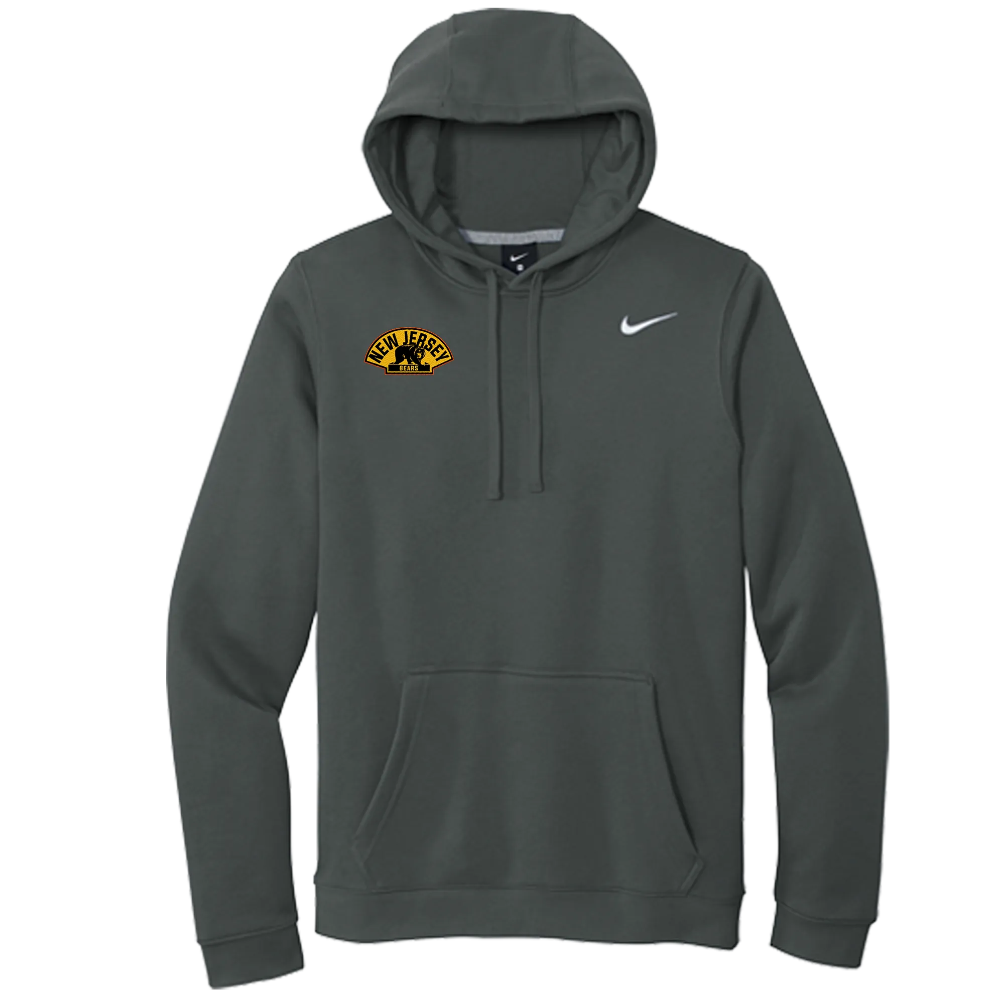 NJ Bears Nike Club Fleece Pullover Hoodie