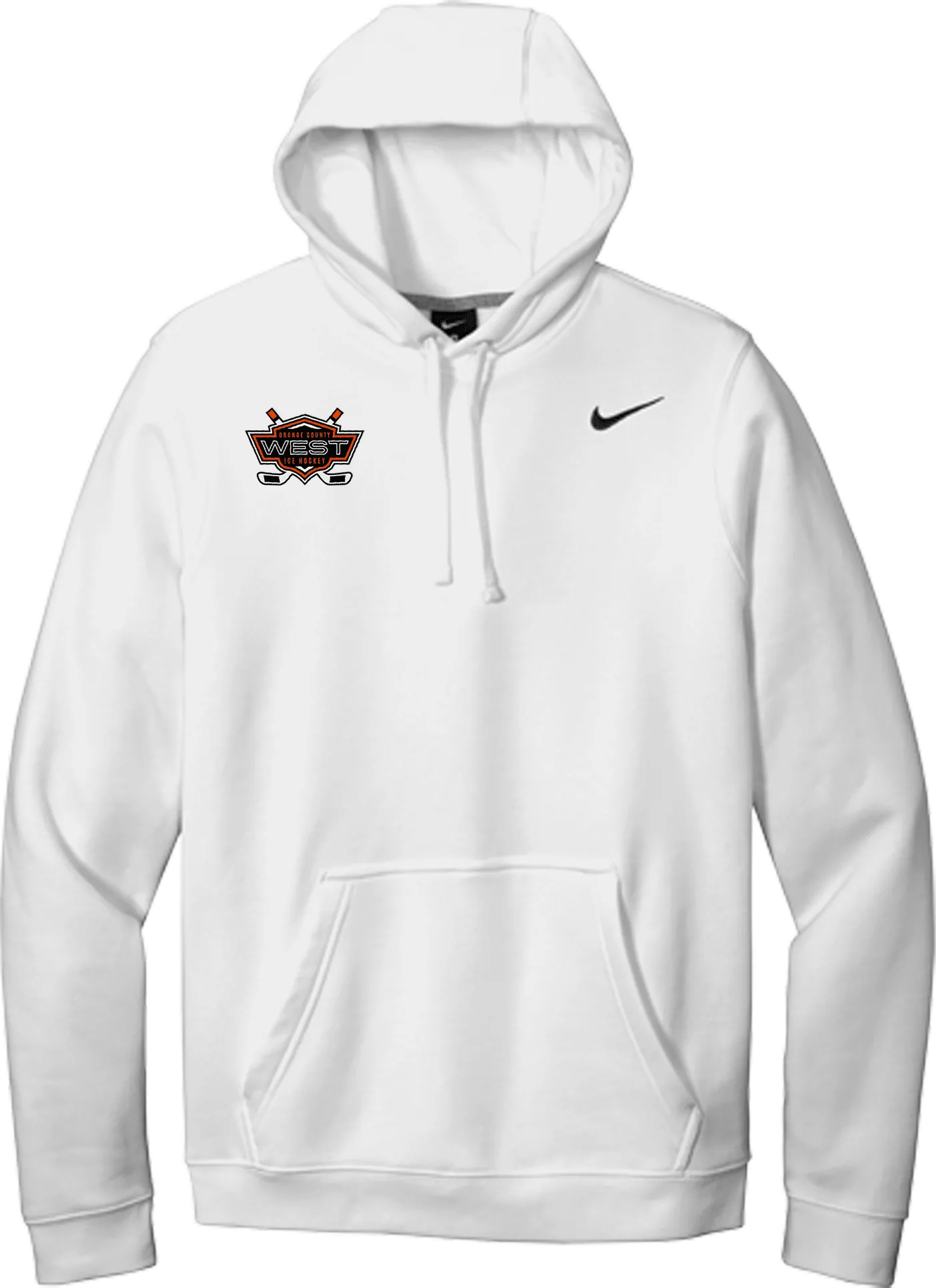 Orange County West Nike Club Fleece Pullover Hoodie