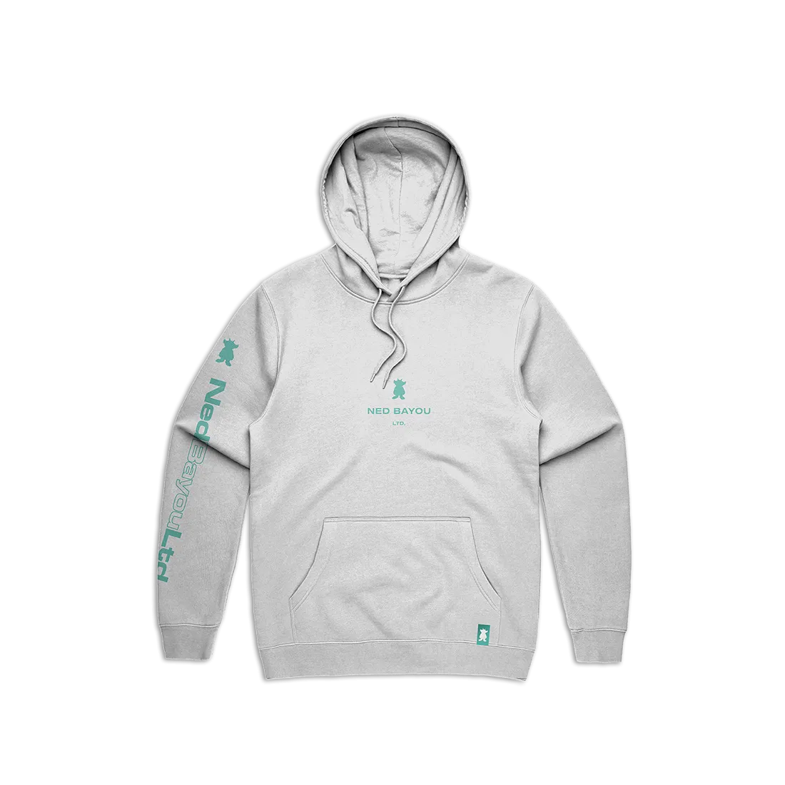 Outline Pullover Hoodie (White)