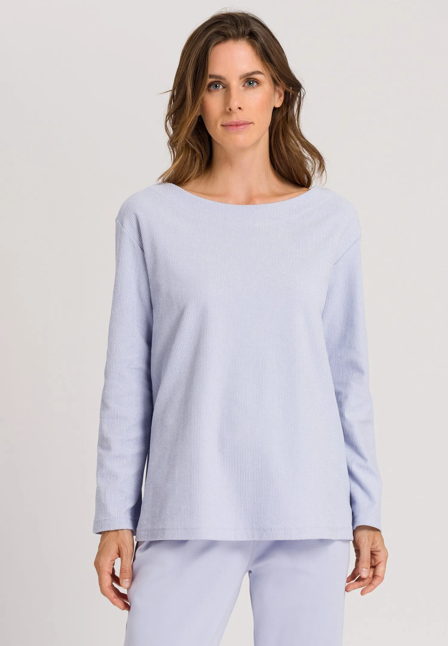 Pure Comfort Cotton Boat Neck Top | Fresh Air 78743-1497