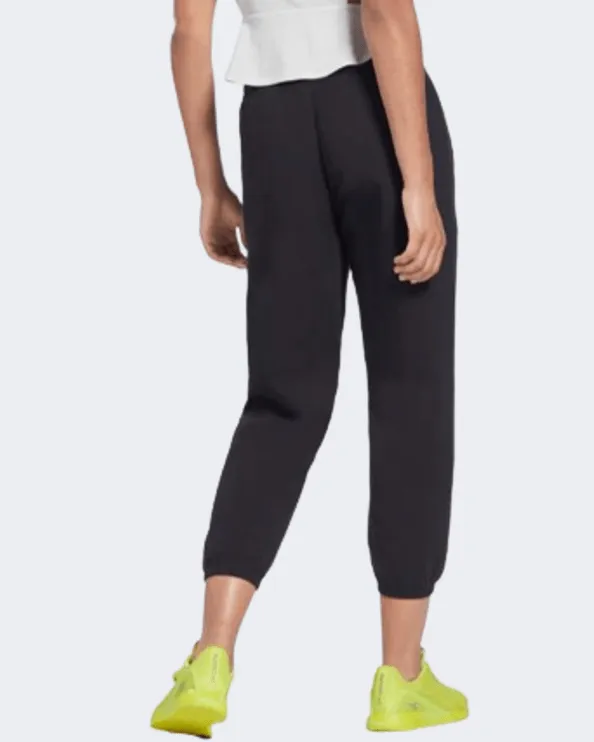 Reebok Dreamblend Cotton Knit Women Training Pant Black H49052