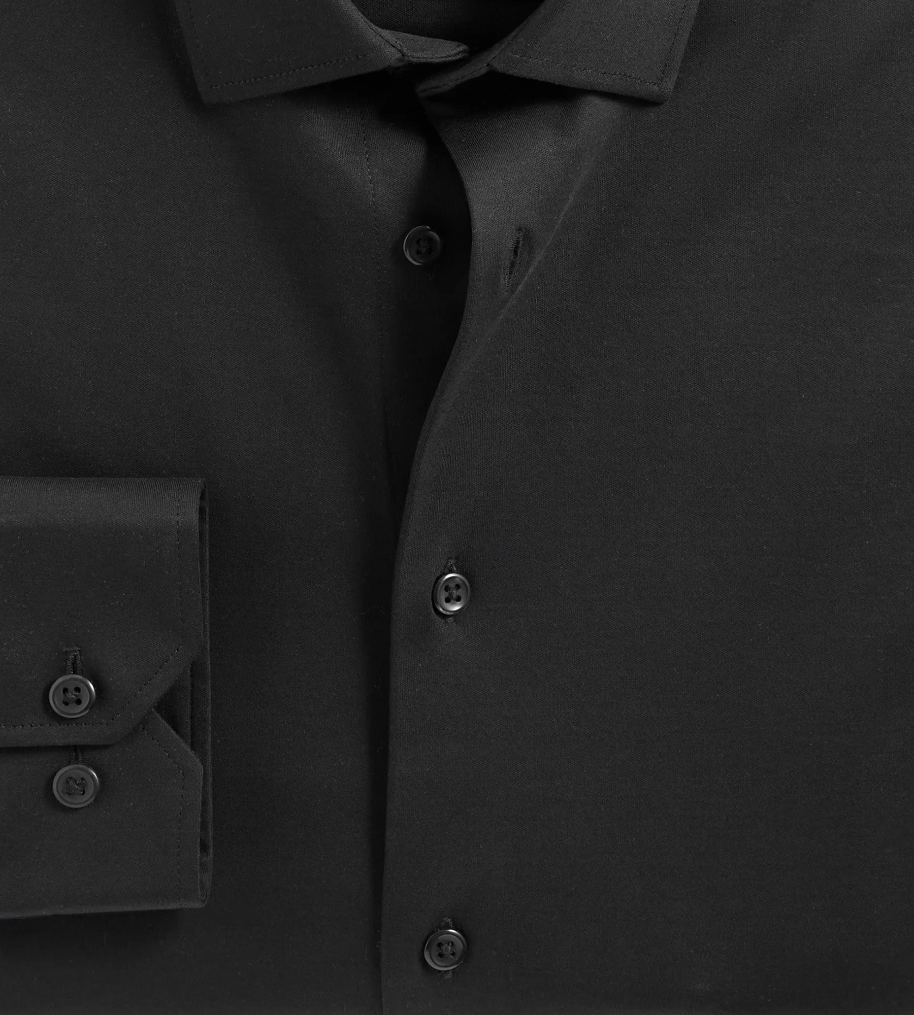 Slim Fit 360° Stretch Knit Non-Iron Soft Touch Jersey Dress Shirt