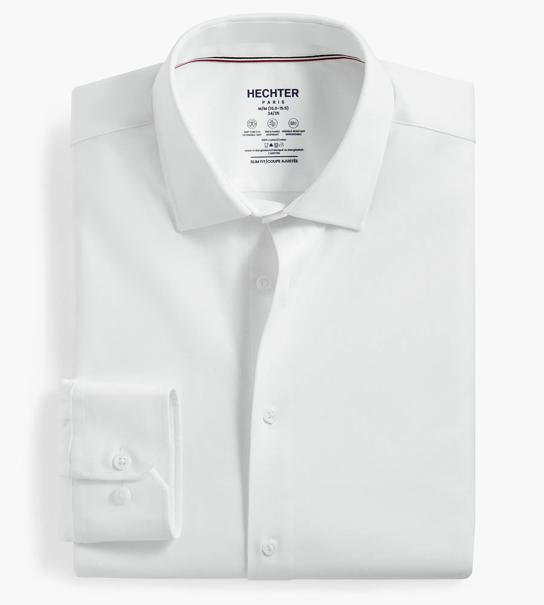 Slim Fit 360° Stretch Knit Non-Iron Soft Touch Jersey Dress Shirt