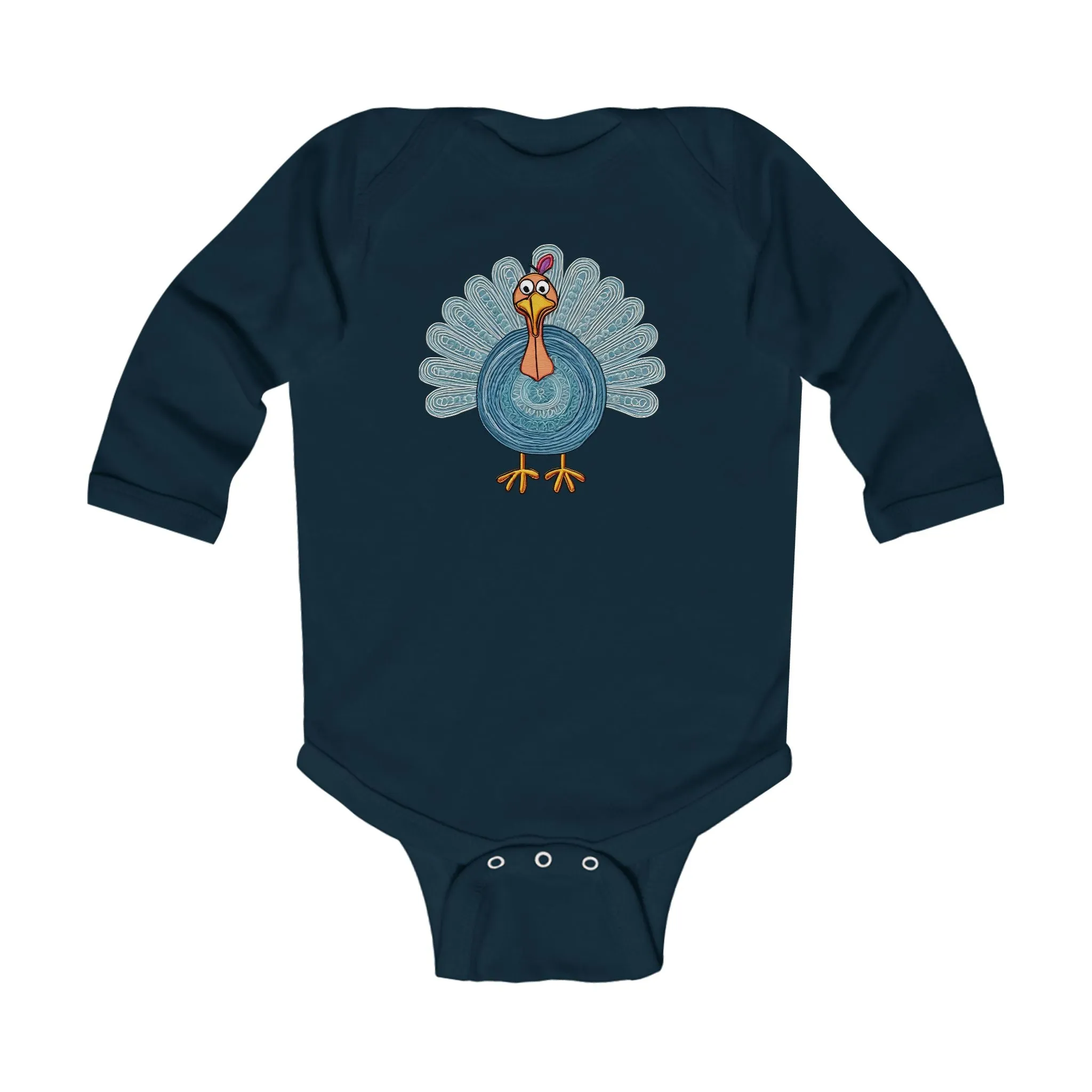 Turkey Print Infant Bodysuit