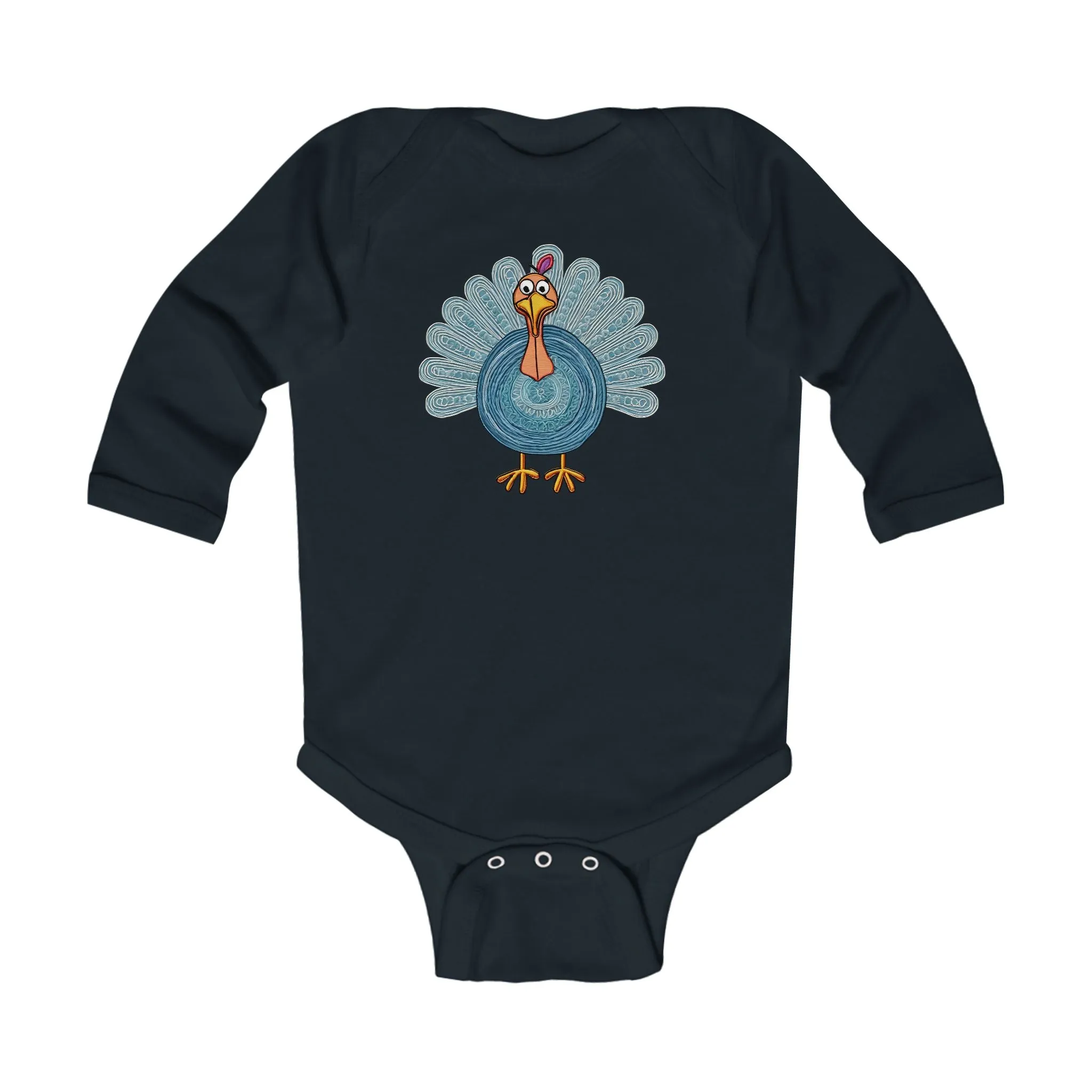 Turkey Print Infant Bodysuit