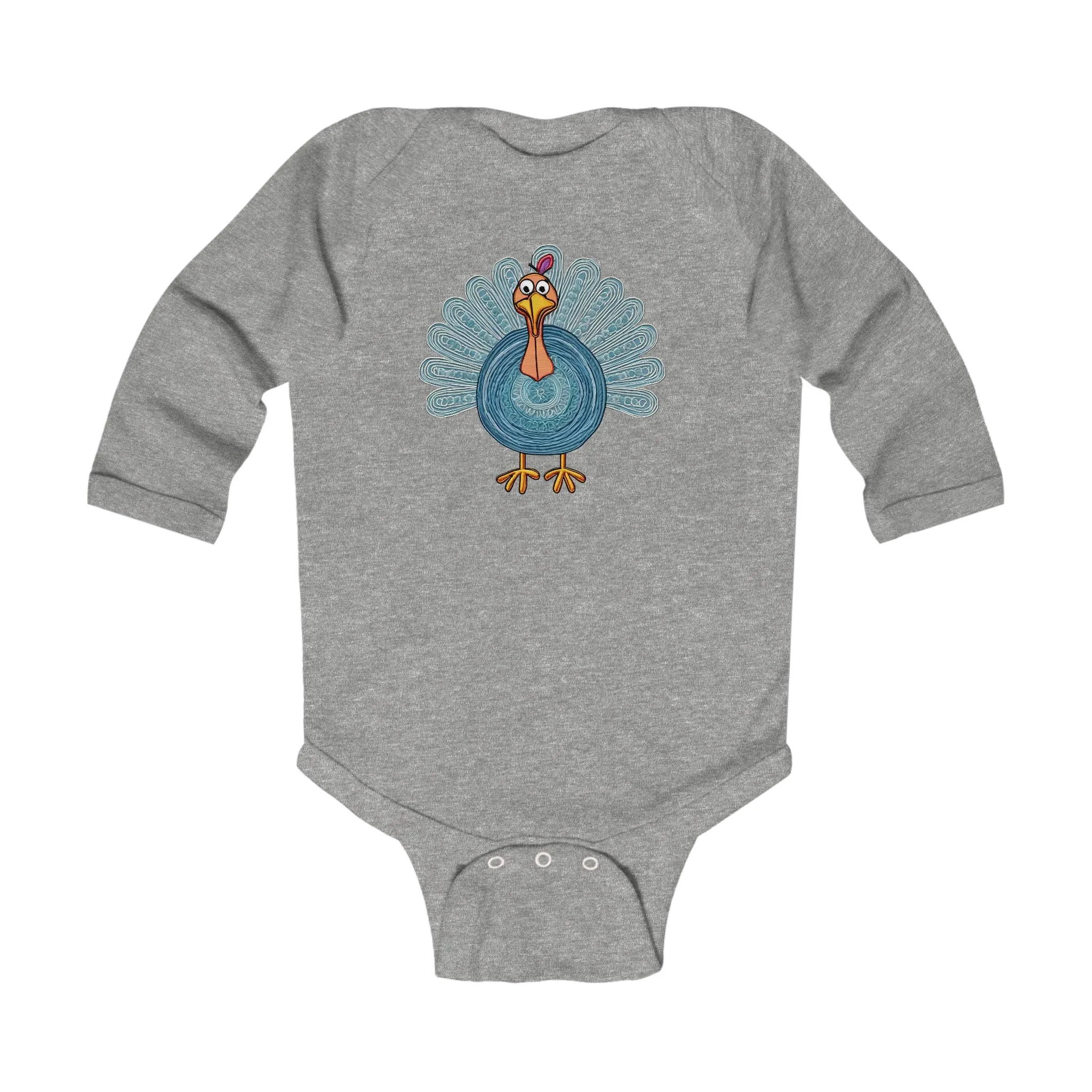 Turkey Print Infant Bodysuit