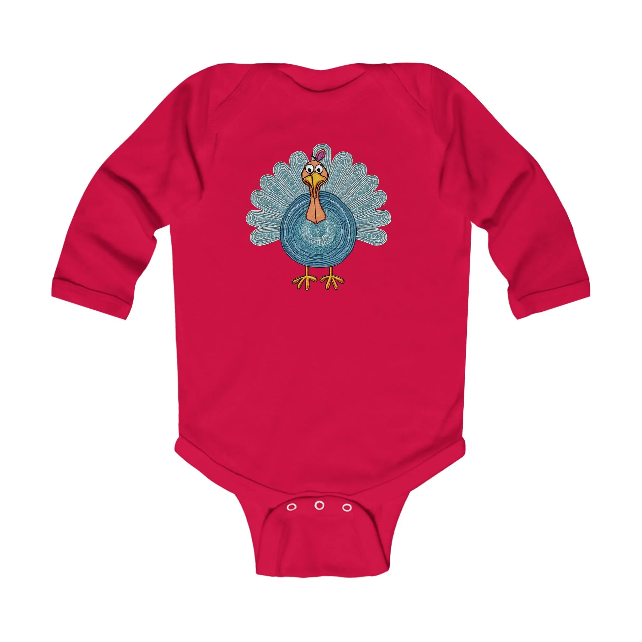 Turkey Print Infant Bodysuit