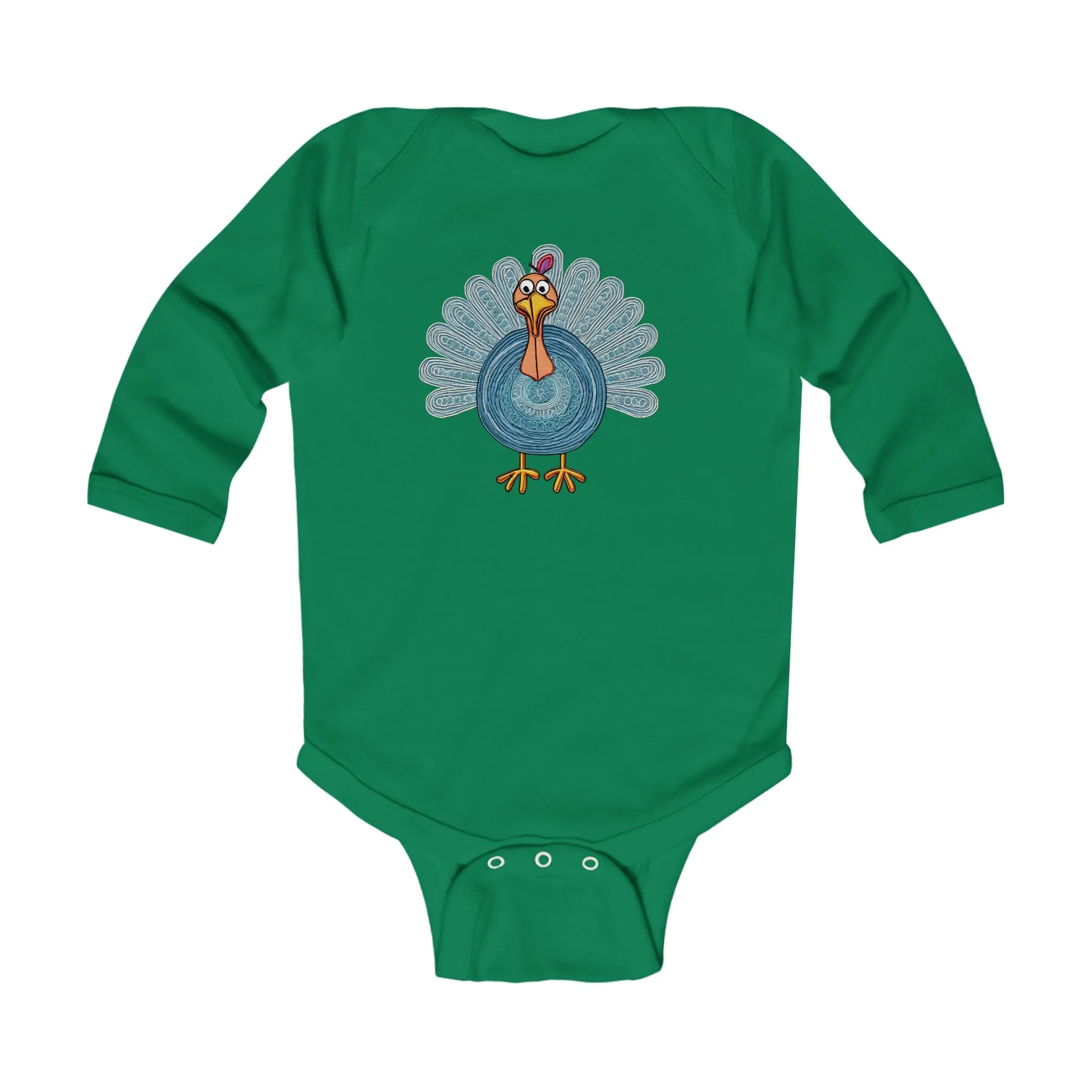 Turkey Print Infant Bodysuit