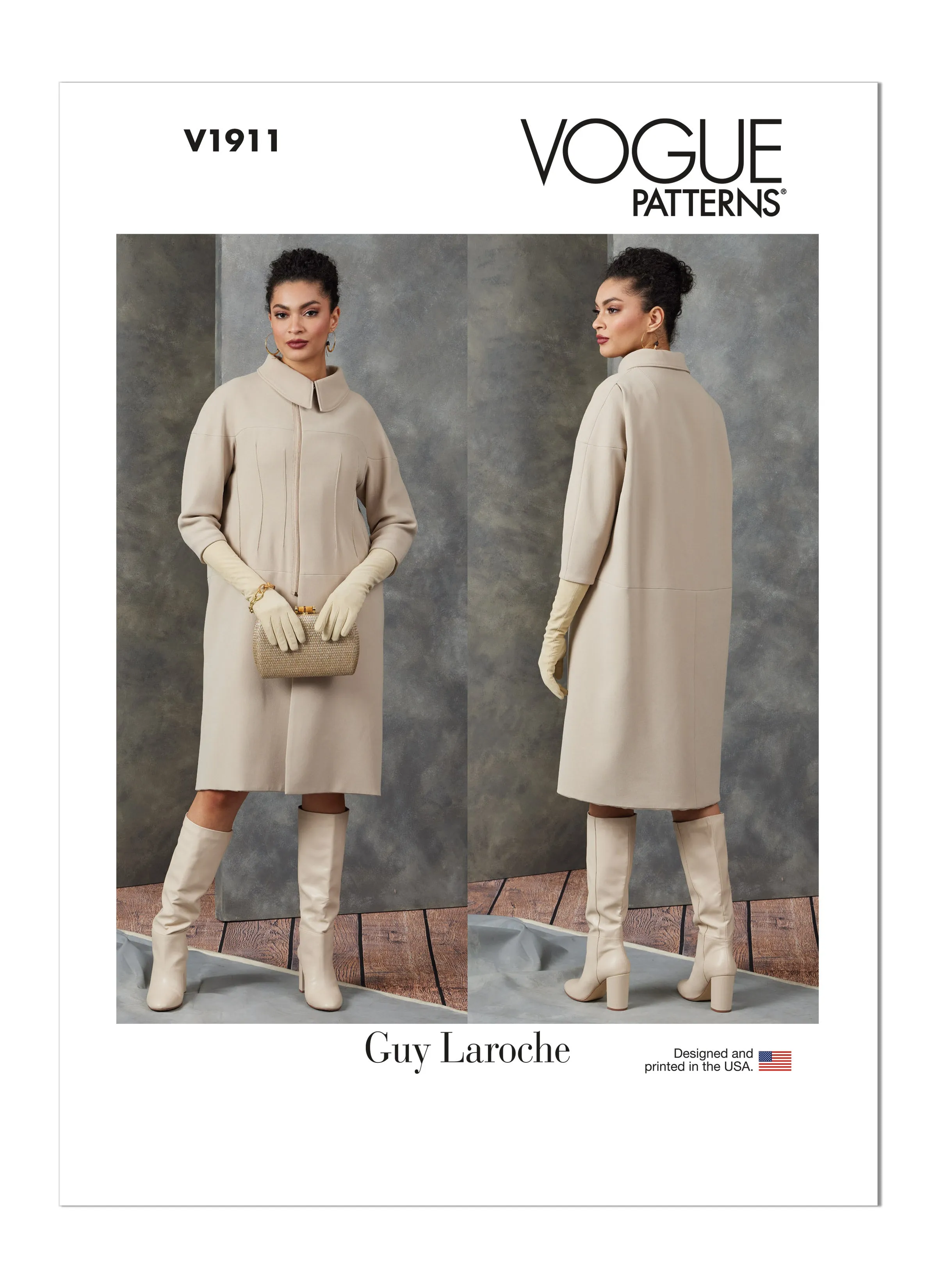 Vogue Pattern V1911 Misses' Coat